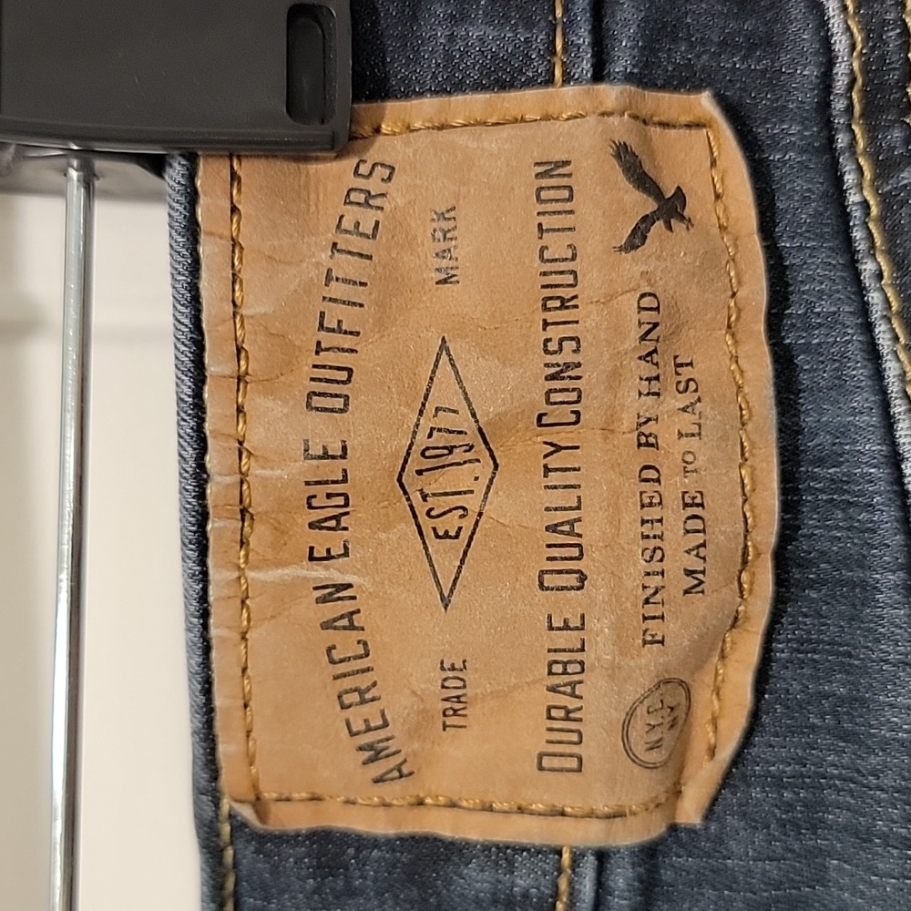 American Eagle Outfitters Extreme Flex Slim Straight Jeans Size 26x28 - Picture 6 of 11
